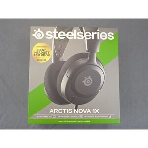 SteelSeries Arctis Nova 1X Wired Gaming Headset Retractable Mic Xbox PC PS5